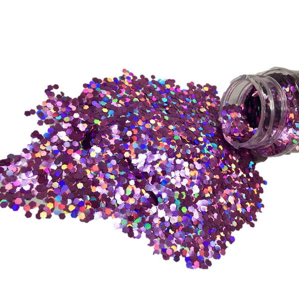 Unicorn Purple, Chubby Holographic Glitter