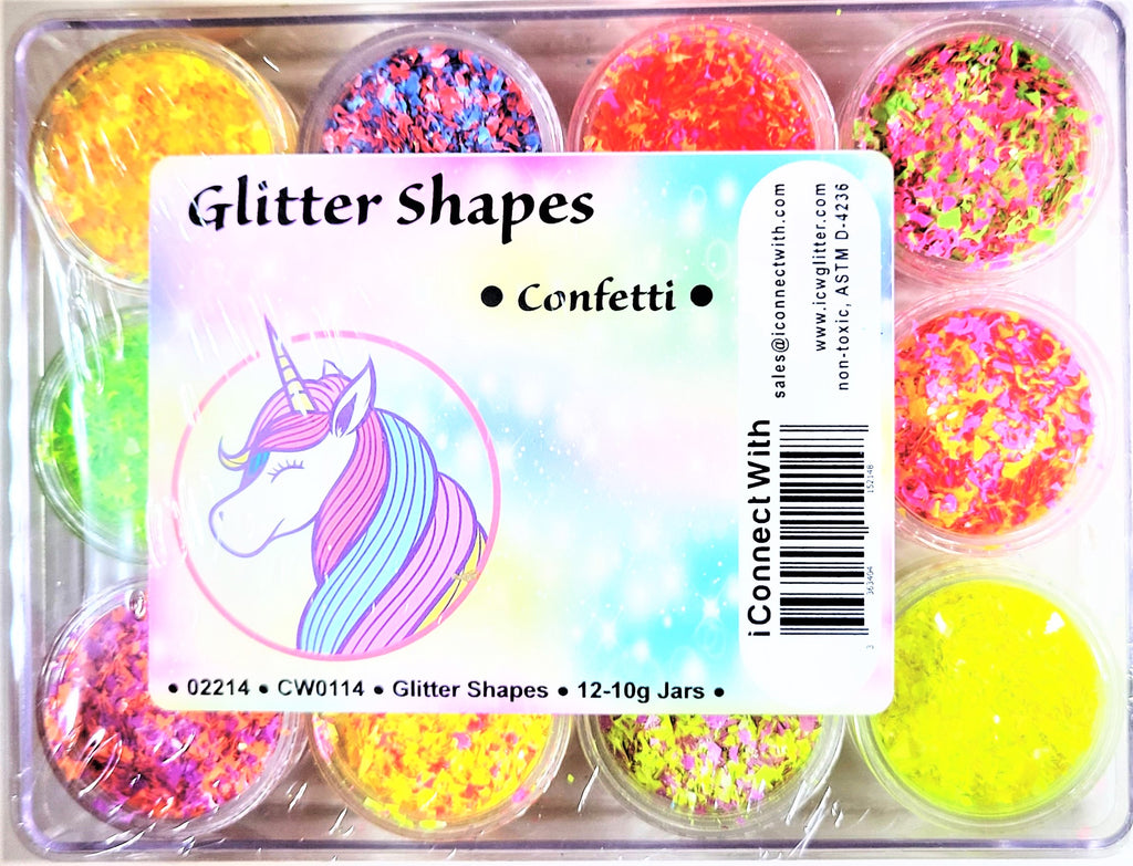 Bachelor Party - Glitter - Glitter Shapes - Glitter Dots