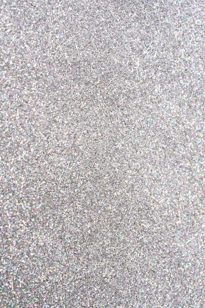 Silver, Extra Fine Holographic Glitter
