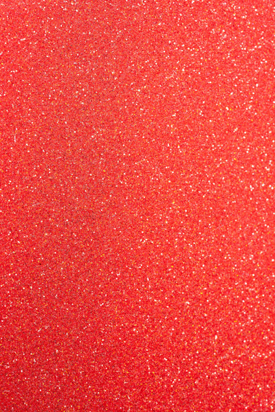 Strawberry Red, Extra Fine Iridescent Glitter
